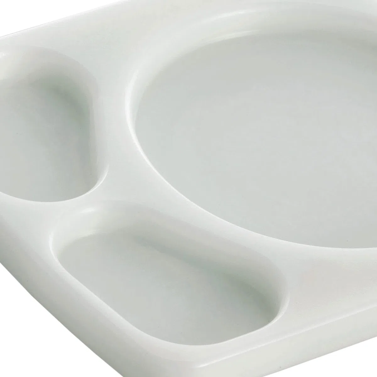 Cofan Tabla Salsera para 4 Salsas| Medida 30 x 20 x 1,5 cm | Color Blanco