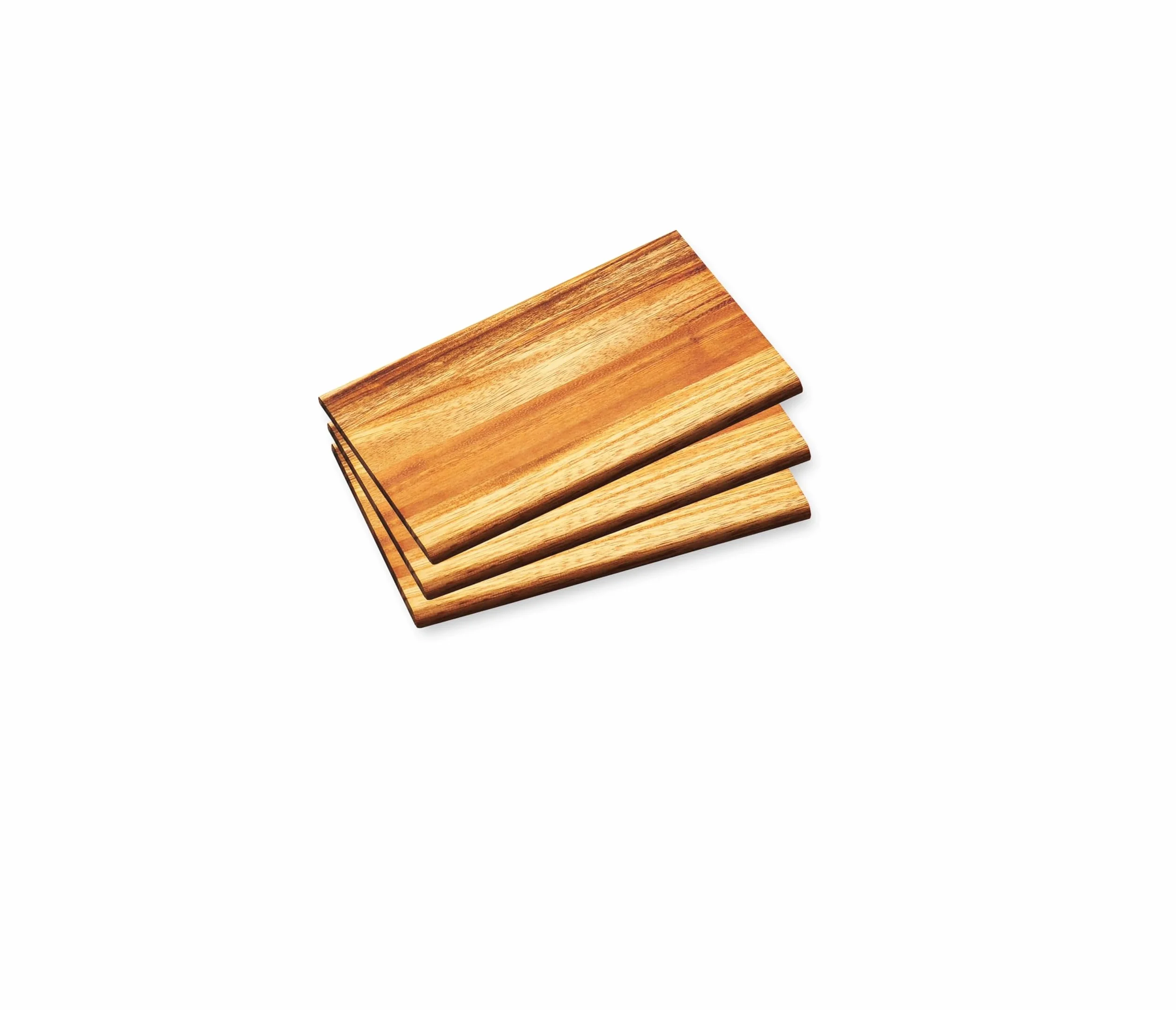 6x tabla de desayuno 6 tablas de desayuno tabla de comedor de madera de acacia Kesper