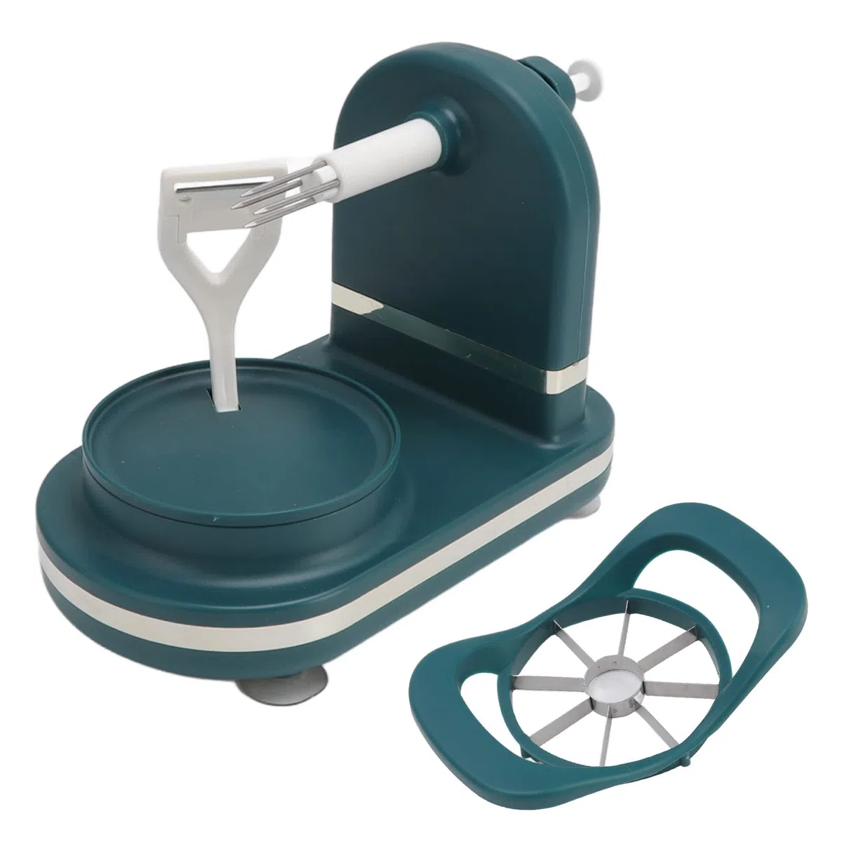 Pelador de Frutas pelador de manzanas electrico Multiusos pelador de manzanas electrico Fácil de Usar ,Seguro ,Eficiente ,Máquina para Pelar Frutas ,Cuerpo Éplucheurs