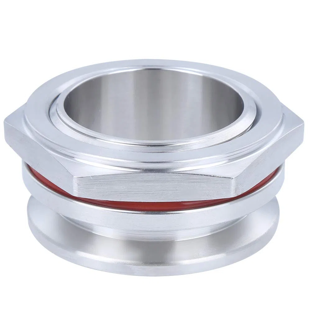 Accesorio de mamparo sin soldadura de acero inoxidable 304 para caldero de cerveza casera, accesorio para la elaboración de cerveza con junta de silicona de grado alimenticio, cone