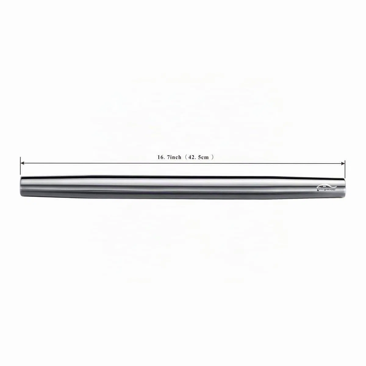 Berglander Rodillo de acero inoxidable Acabado mate para hornear masa para pizza, pastel, galleta, utensilios de cocina esenciales Ideas de regalo Gor Bakers.