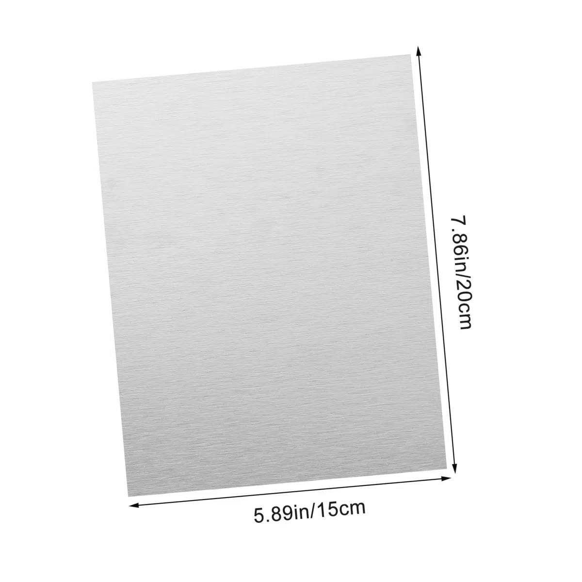 LIFKOME 6 Piezas de Placas Metálicas para Sublimación Marco de Fotos de Aluminio 20X30 Cm para Manualidades y Letreros de Usar Oficina y Fiestas