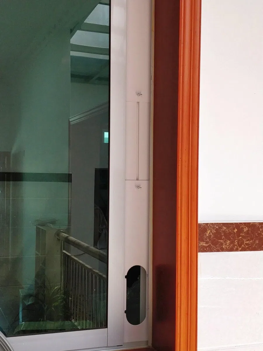 Kit de ventilación de aire acondicionado de puerta corredera, sello de ventana de aire acondicionado portátil, longitud ajustable fácil de instalar y desmontar placa de sellado de ventana, sello (B)