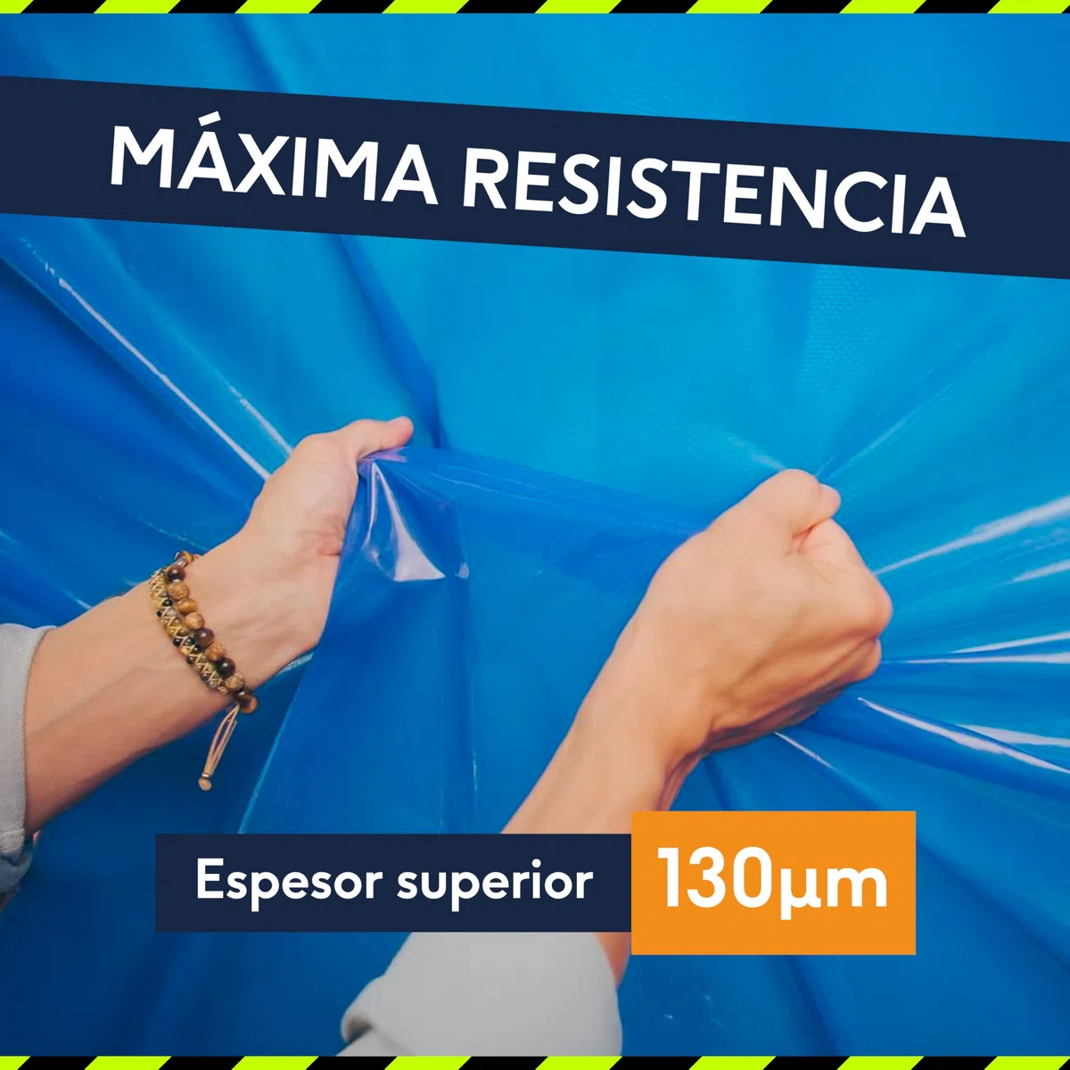 Funda Protectora de Plástico para Colchón 90x200 cm - con Cremallera - Bolsa resistante para Mudanza, Almacenamiento y Transporte - Impermeable, Antichinches, Grosor 30 cm