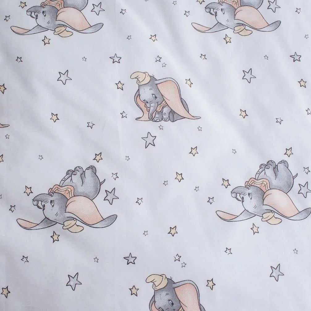 Jerry Fabrics Disney Pościel dziecięca Disney Dumbo 100 x 135 cm 100% bawełna