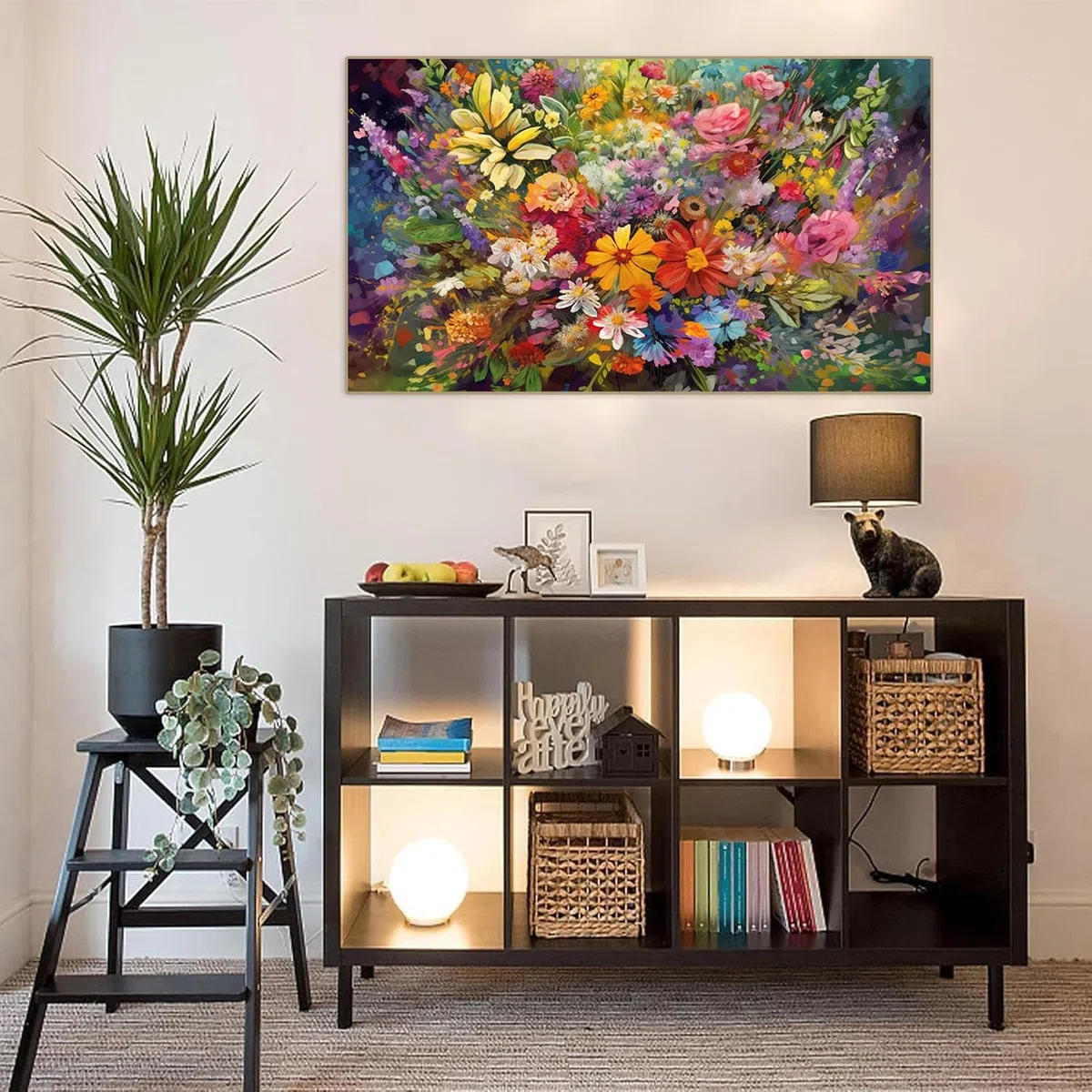 Hoqque Diamond Painting Adultos Cuadros Diamantes 40 x 70 Grande 5d Pintura Pintar con Kit Completo Punto de Cruz Puzzle Dibujos Accesorios Regalo Paisajes Modernos Decoracion Salon