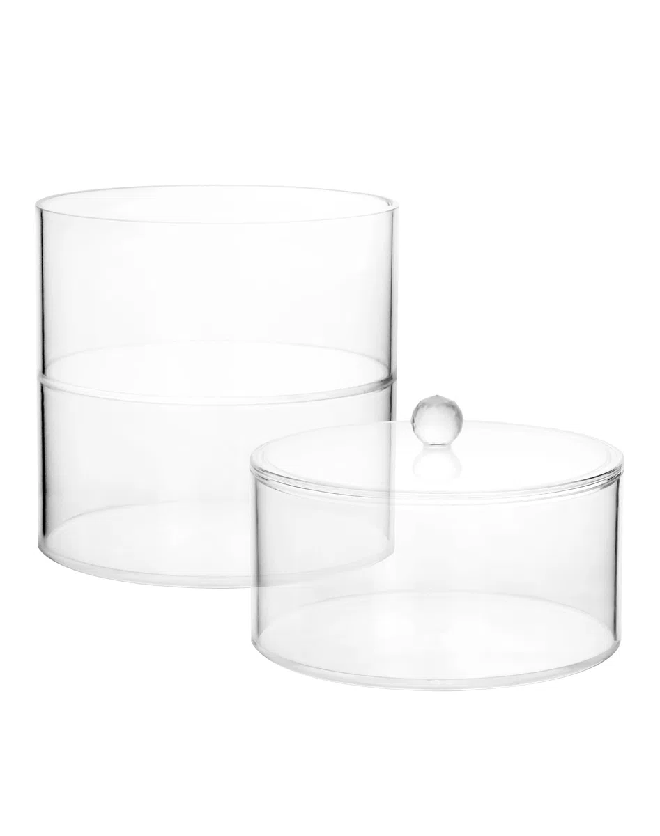 QWORK® Organizador de cinturón de 3 capas, almacenamiento de cinturón, soporte de cinturón acrílico apilable para cinturones, relojes, pulseras
