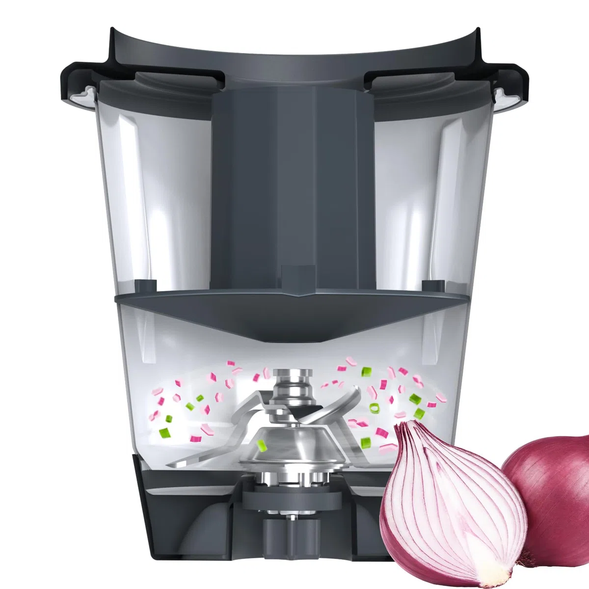 Reducción de la Olla de Mezcla para Thermomix,Divisor de Ollas de Mezcla Compatible con Thermomix TM5,TM6, Reducción, Corte y Prevención de Derrames para Herramientas de Accesorios de Cocina(1)