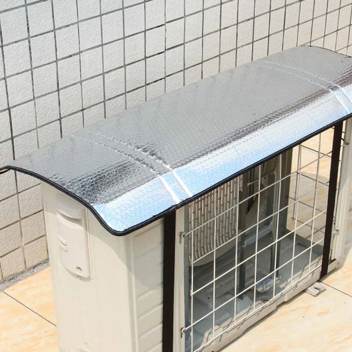 Cubierta de aire acondicionado al aire libre, aire acondicionado de aluminio Air acondicionador de máquina al aire libre Protector | Cubierta de la unidad de aire acondicionado cubierta de CA