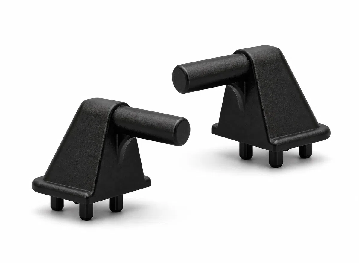 Soportes Bandeja Maletero Compatible con Mercedes Clase A W177 (año 2018+) y Clase B W247/ Bisagra Para Bandeja de Maletero/Estante Para Bandeja de Maletero Pack 2 (Negro)