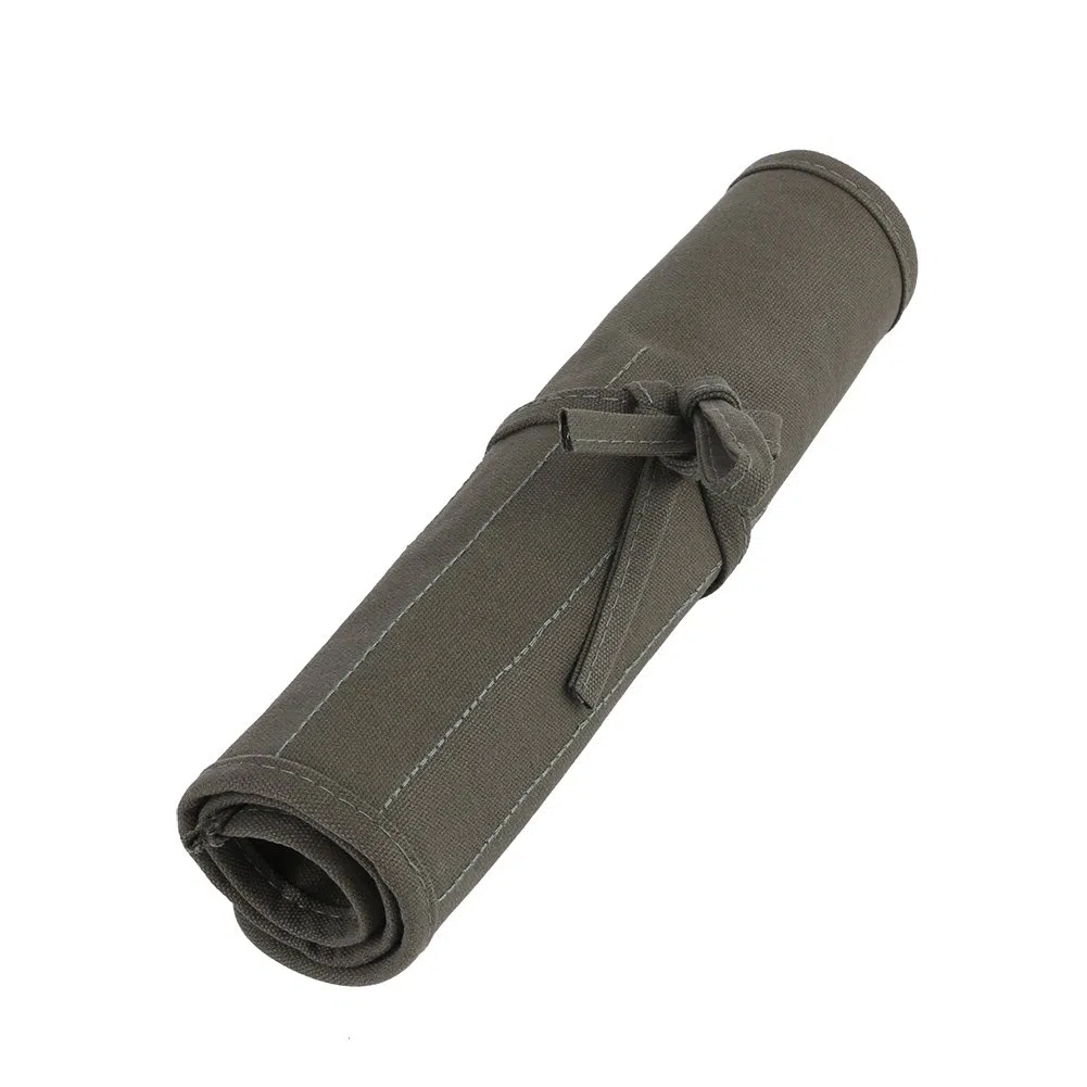 Akozon Acuarela Pincel funda mayor 30 agujeros Roll Up lienzo Pincel Lápiz tirar funda Acuarela aceite pincel Caso para artistas