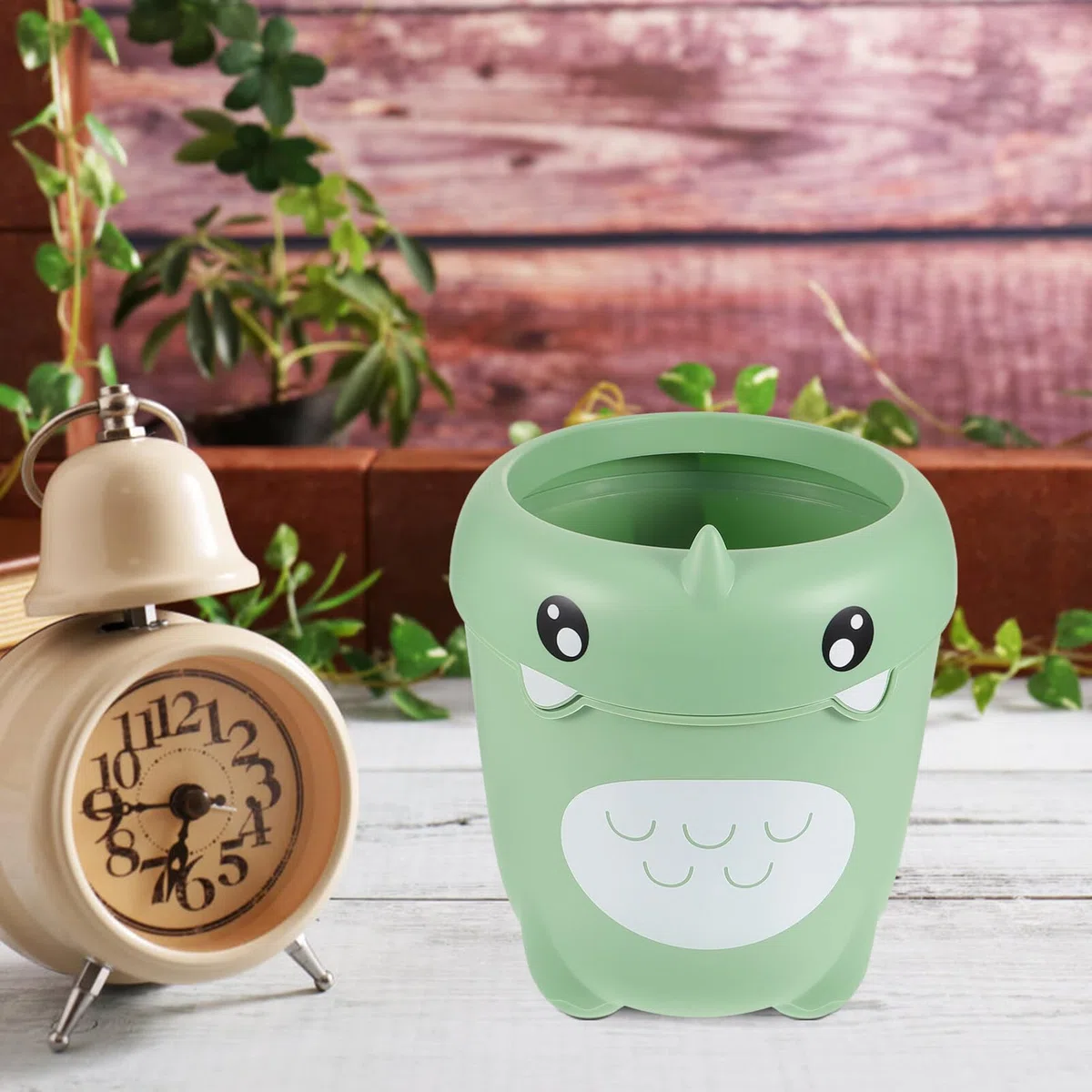 Alipis Cubo de Basura de Dibujos Animados para Niños, Cesto Decorativo Lindo Animal Contenedor
