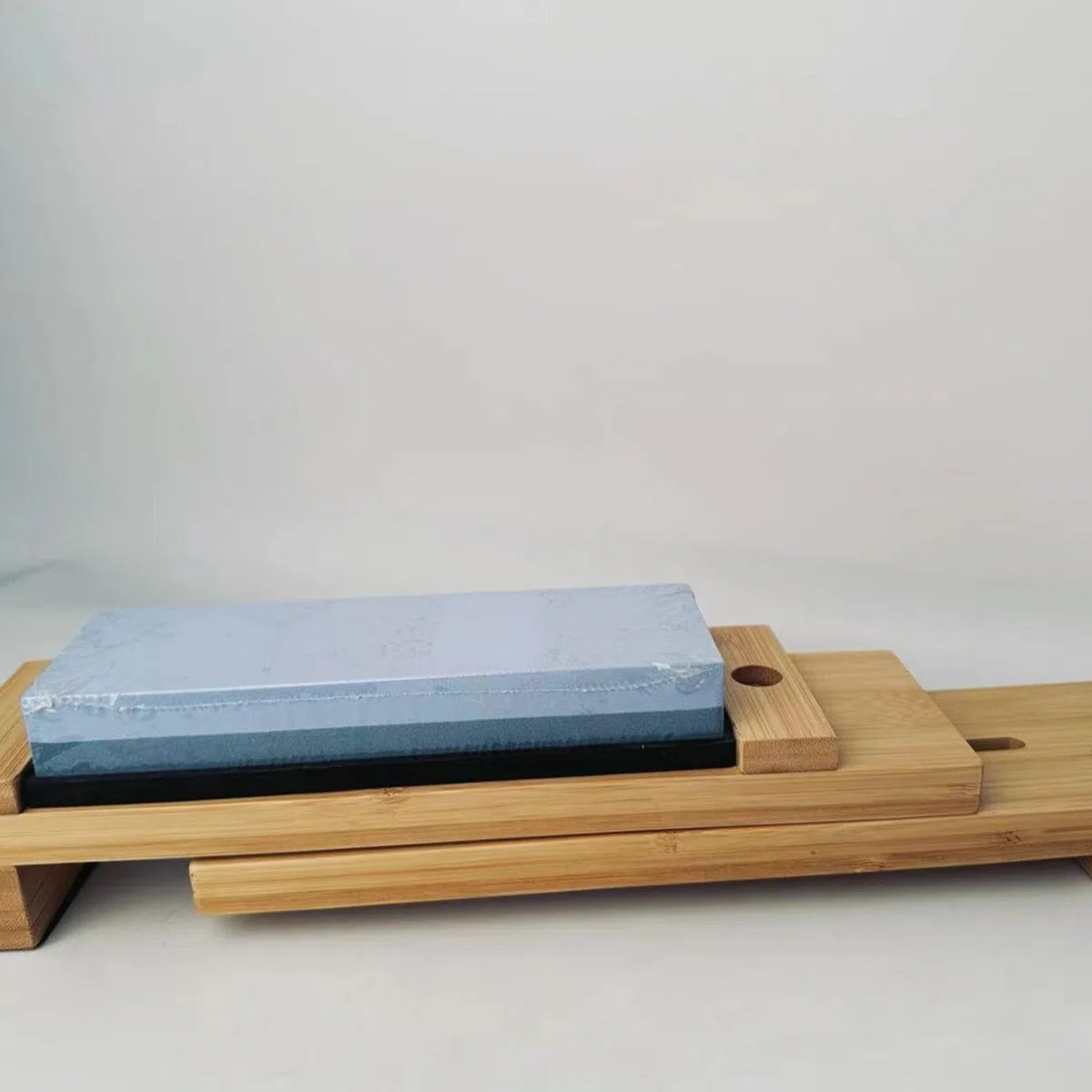 Soporte de piedra de afilar, soporte de piedra de afilar de madera, soporte de afilado antideslizante, soporte de afilado ajustable, soporte de afilado de precisión, soporte estable para piedra de
