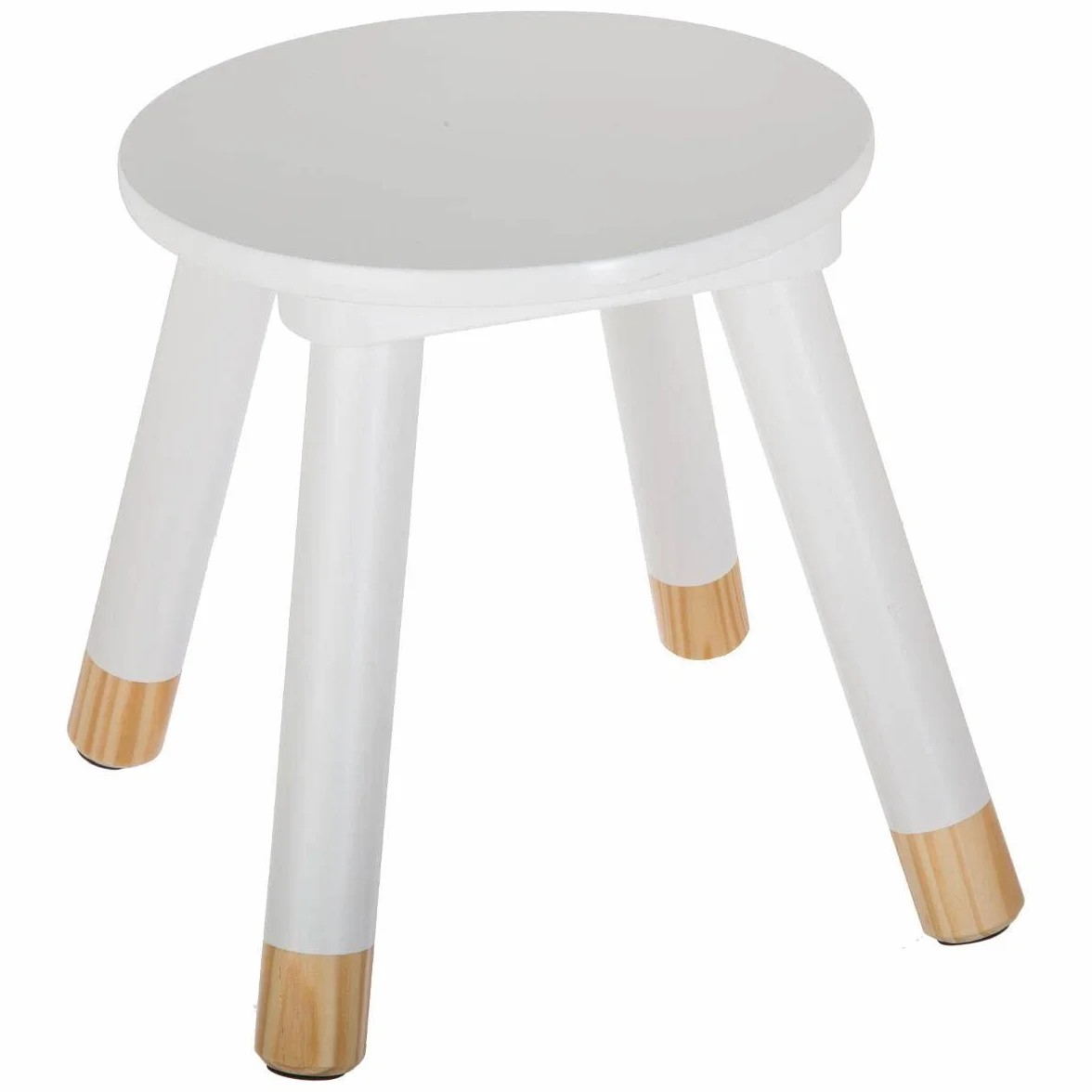 ATMOSPHERA CREATEUR D'INTERIEUR Taburete Infantil Douceur Blanco 26 cm