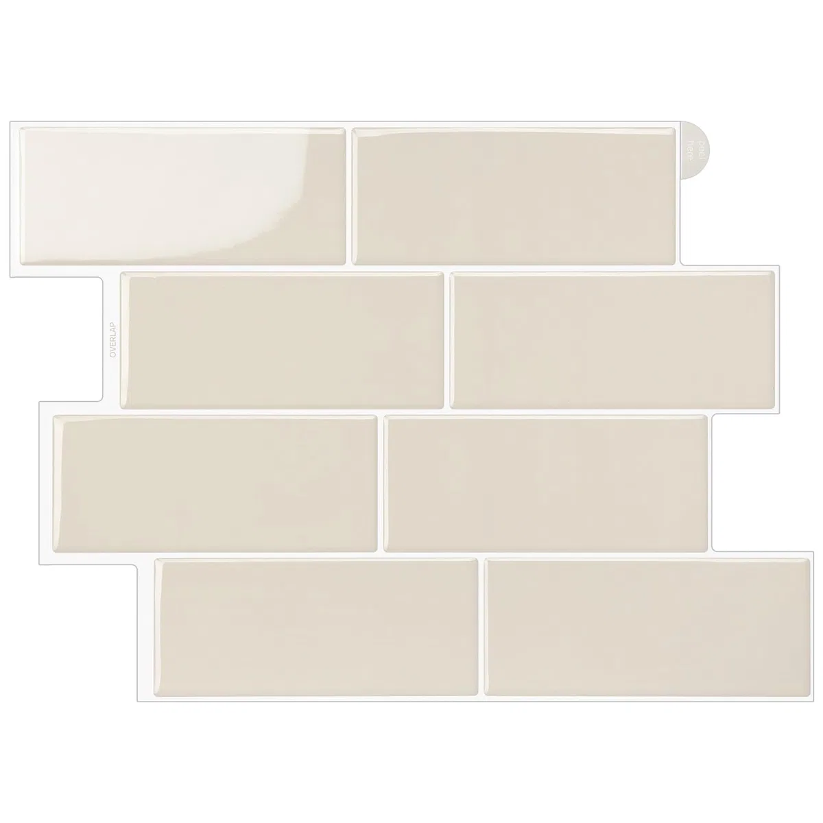 Suelo Vinilo Autoadhesivo 10 Hojas, 3D Papel Pared Autoadhesivo Cocina, Vintage Verde Azulejos Adhesivos Para Baño (29x21cm)