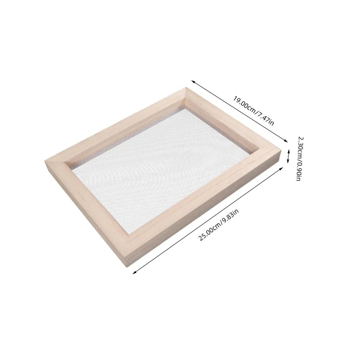 Marco De Madera Para Hacer Papel Diy A5 Kit De Manualidades Para Niños Herramientas De Papel Reciclado Marco Artesanal Actividades Familiares Decoración Creativa